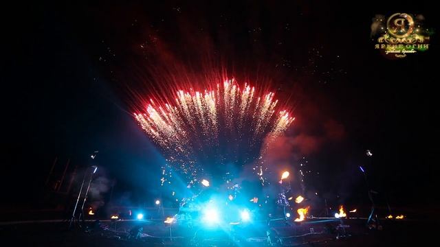 Огненное шоу (фаер шоу) с пиротехникой и фейерверком смотреть онлайн