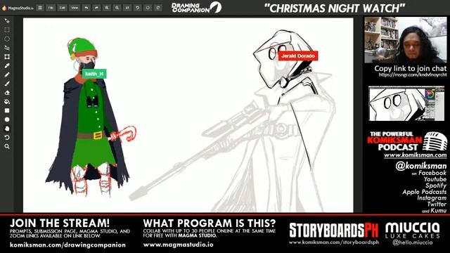 :DRAWING COMPANION: "CHRISTMAS NIGHT WATCH" смотреть онлайн