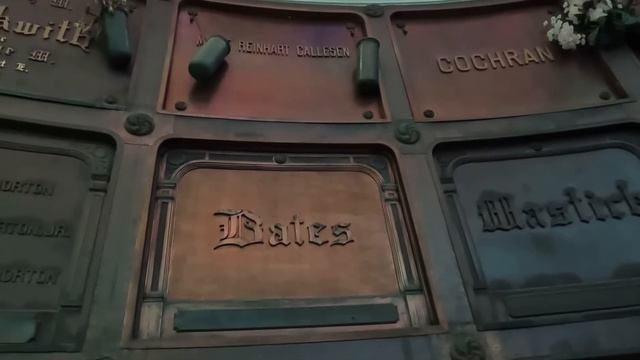 A PEEK INSIDE!! EPIC CLOSED sections of Cypress Lawn Mausoleum - Columbarium! смотреть онлайн