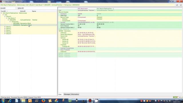 Filter for (find) Deleted Navmeshes with TES5edit смотреть онлайн