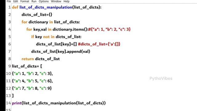List of Dicts Conversion | in #python #coding #programming #interview #realtime #leetcode #question смотреть онлайн