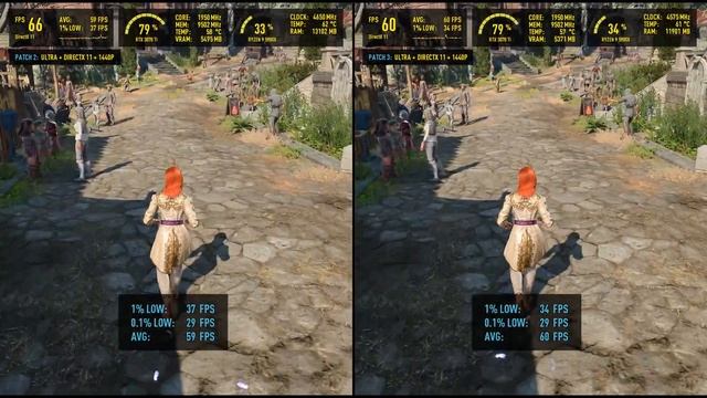 Baldur’s Gate 3 Patch 3 vs Patch 2 | Act 3 | Performance test смотреть онлайн