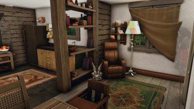 Werewolves Family Home | Base Game + Werewolves | The Sims 4 Stop Motion Build смотреть онлайн