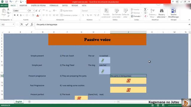 Passive voice exercises смотреть онлайн