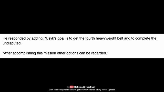'NO GUARANTEE' FURY VS USYK HAPPENS ON MAY 18TH!!! ~ALEX KRASSYUK смотреть онлайн