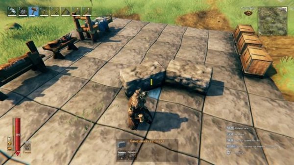 Valheim гайд - Строительство из камня (building tips)