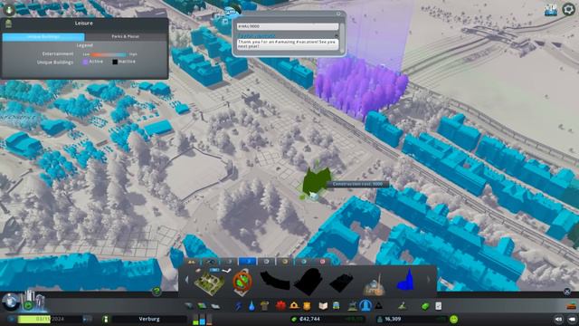 Cities Skylines | Kırmızı Yollar, Câmi ve Kilise #10 смотреть онлайн