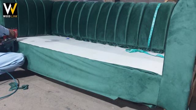 Simple Sofa for Living Room | 3 Seater Tuxedo Sofa | Design Making Process | Wood Link смотреть онлайн