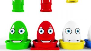 Учим цвета разноцветные яйца красятся развивающий мультик для детей