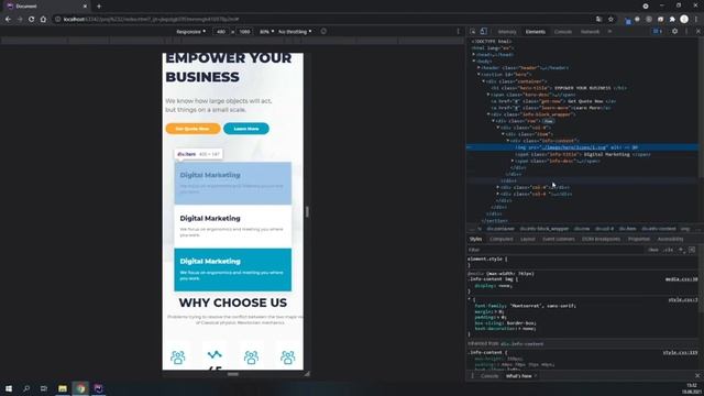 Адаптивная верстка HTML CSS смотреть онлайн