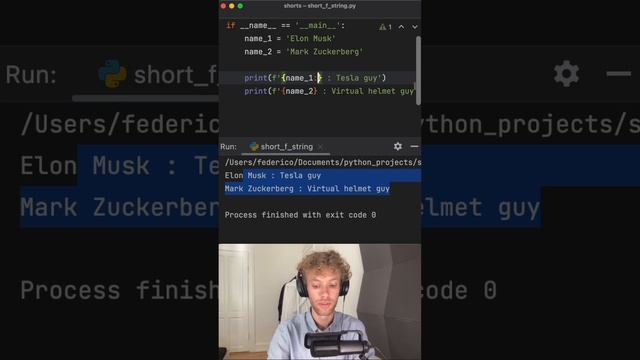 I Found Another Hidden F-String Feature In Python смотреть онлайн