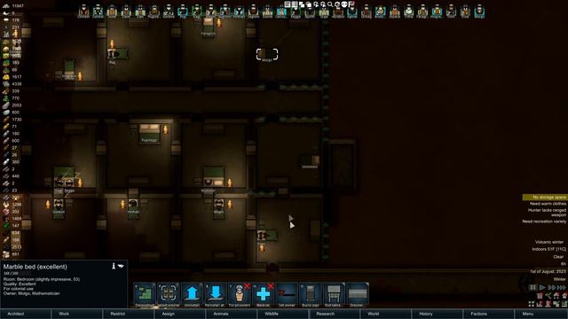[58] RimWorld - Winter Trades - Rimhammer The End Times Dwarfs Humans Beastmen - Warhammer Mods смотреть онлайн