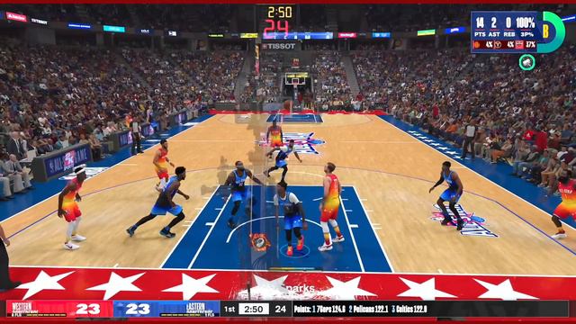 NBA 2k24 MyCareer | Winning All Star MVP My Rookie Year смотреть онлайн