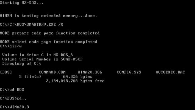 MS-DOS Installation Tutorial with VMware Fusion смотреть онлайн
