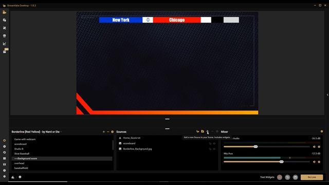 New Scoreboard App For OBS