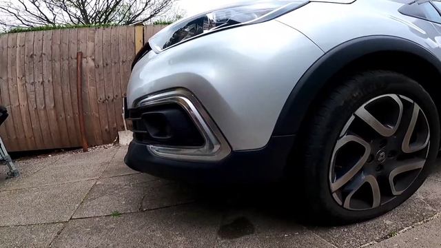 Renault Capture Bumper corner and texture repair смотреть онлайн