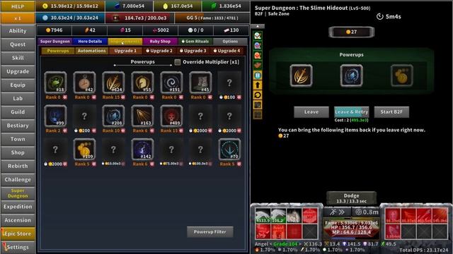 IEH2 - Super Dungeon Starter Tips - Incremental Epic Hero 2 смотреть онлайн