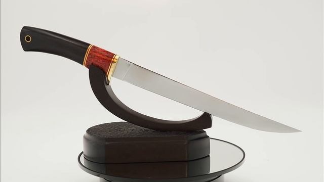 Нож Филейный № 2, клинок из стали Bohler N690, рукоять премиум граб