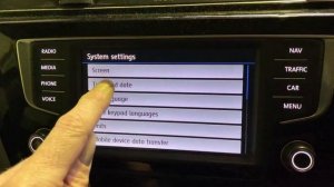 VW Touran Clock Setting Volkswagen Time and Date Change MMI Dash Golf Tiguan Polo Jetta Set Clock