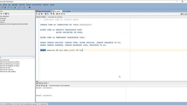 Como usar el schema hr en oracle cloud смотреть онлайн