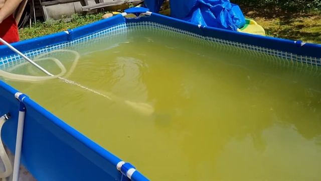 Очистка бассейна/много железа в воде смотреть онлайн