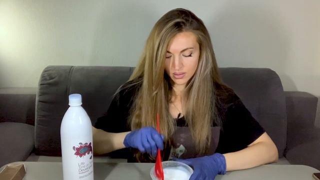 Тонировка осветленных волос в светло-русый FarmaVita 9.22 смотреть онлайн