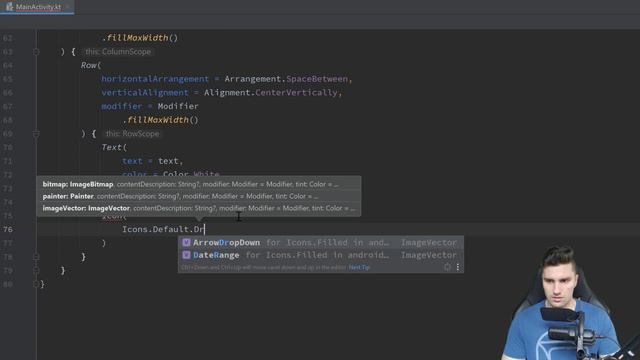 How to Make a 3D Animated Drop Down in Jetpack Compose - Android Studio Tutorial смотреть онлайн