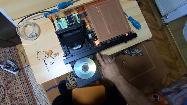 Marantz CD-72 mk II SE repair PHILIPS CDM 4/19 part 6 смотреть онлайн