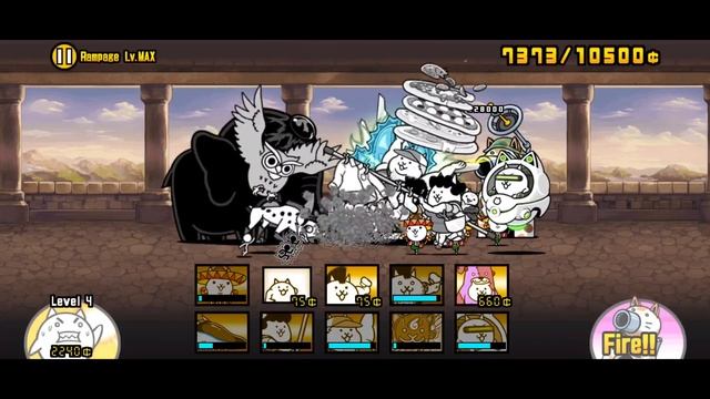 Le'Grim Strikes! Rampage Levels 10 and 20 (No Ubers) - The Battle Cats смотреть онлайн