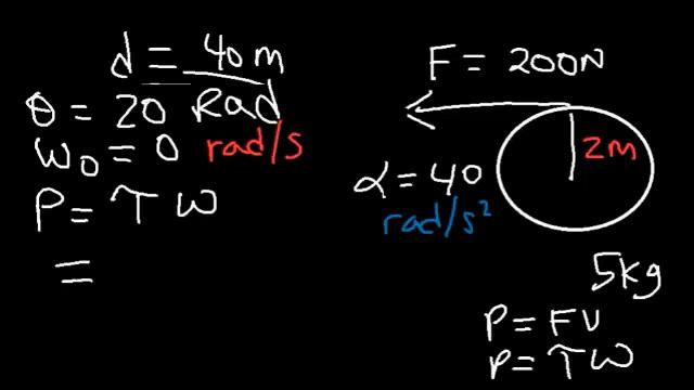Torque, Moment of Inertia, Rotational Kinetic Energy, Pulley, Incline, Angular Acceleration, Physic смотреть онлайн