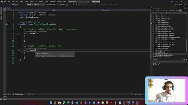 C# Programming Basics for Unity - Intro + Unity Scripts Lifecycle смотреть онлайн