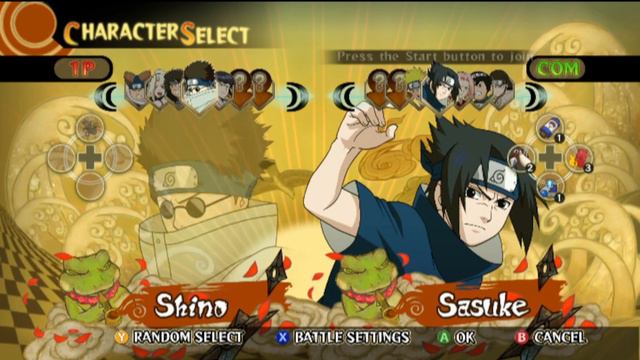 NARUTO Ultimate Ninja STORM.Shikamaru vs Hinata [奈良 シカマルVS日向 ヒナタ] смотреть онлайн