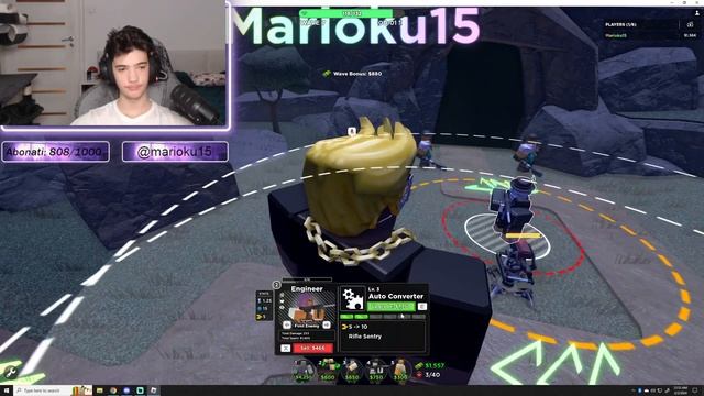 Noul UPDATE pe Tower Defense Simulator Roblox смотреть онлайн