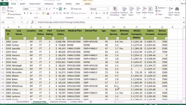 805 Entering Nested IF function in Excel смотреть онлайн