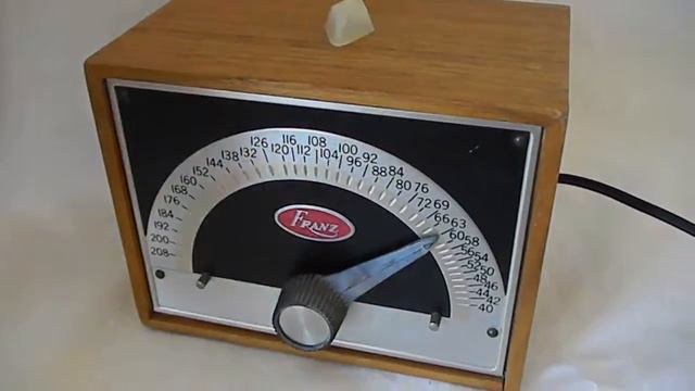 Franz Electric Metronome Model LM-FB 5 смотреть онлайн