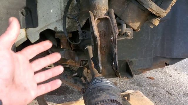 2007 Ford Edge front Wheel bearing assembly and control arm replacement смотреть онлайн