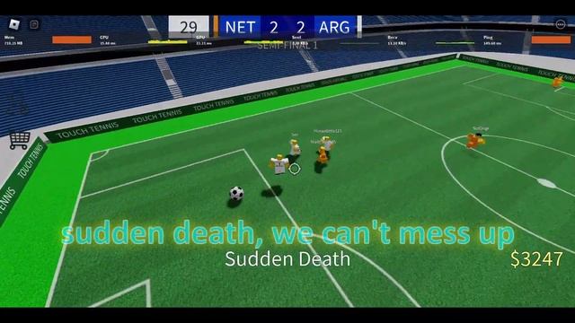 Argentina vs Netherlands | Touch Football Roblox (Qatar World Cup 2022) смотреть онлайн