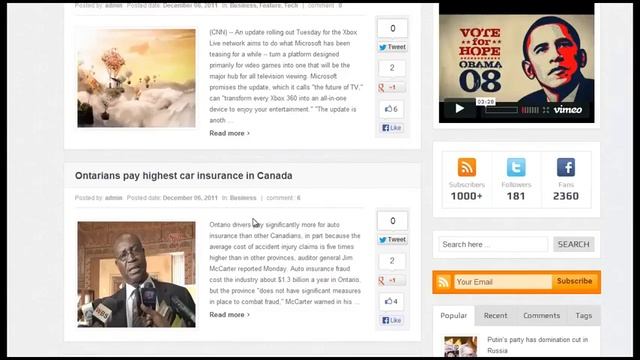 Wordpress News Template (Premium) смотреть онлайн