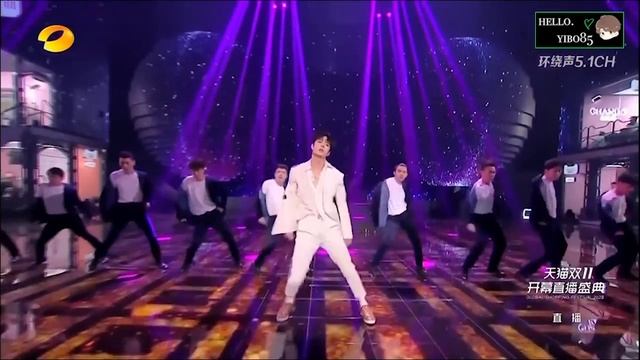 Wang Yibo 王一博 Versace On The Floor Performance VS Chun Lin Tonight On SDC3