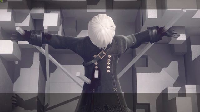 Nier Automata 2B VS Adam 4K 60FPS смотреть онлайн