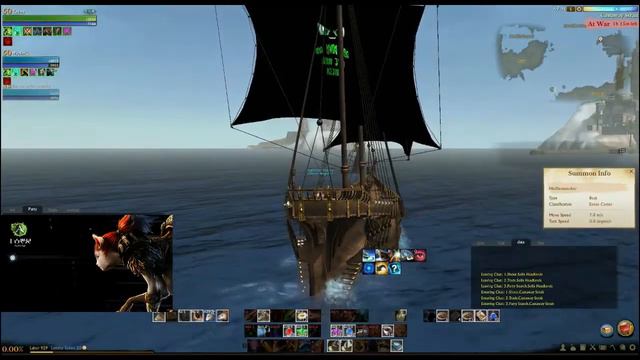 Archeage Blender Merchant vs Galleon смотреть онлайн