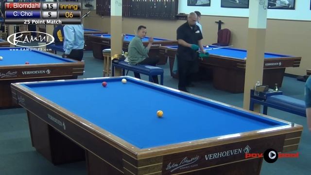 Torbjörn Blomdahl vs C. Choi - #11 - MDB's 2015 USBA Open смотреть онлайн