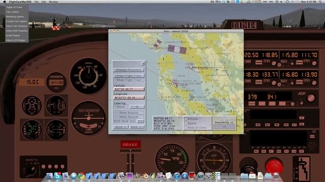 (FlightGear) A free Flight Simulator for Mac os x, Windows and Linux смотреть онлайн