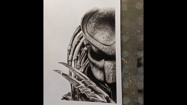 Как рисовать хищника -Аэрография смотреть онлайн