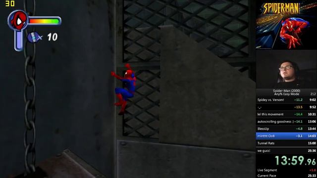 Spider-Man 2000 Any% (Easy Mode) Speedrun 25:04 смотреть онлайн
