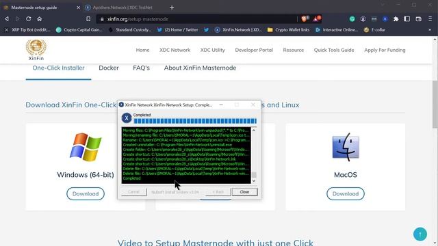 Deploying an XDC Masternode using the One Click Installer смотреть онлайн