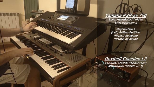 Everything I do ("Robin Hood, prince of thieves" theme) - Yamaha PSR-sx 700 & Dexibell Classico L3 смотреть онлайн