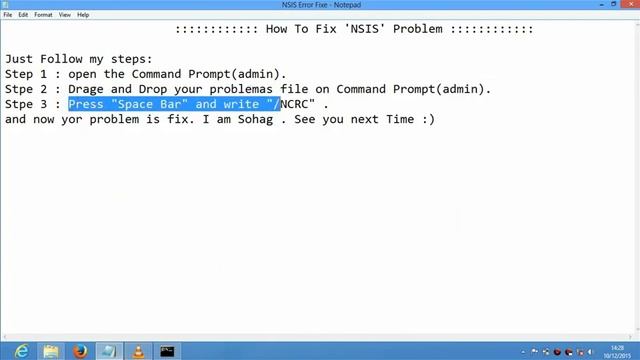 How to fix NSIS error problem смотреть онлайн