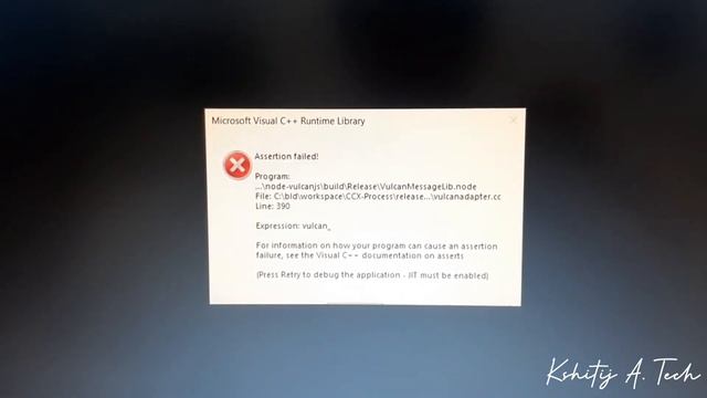 How to solve Microsoft visual C++ runtime library error when you start up your system? смотреть онлайн