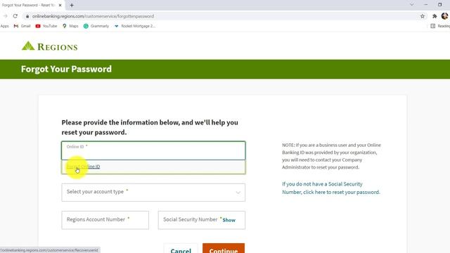 Forgot Your Password? Reset Your Regions Online Banking - regions.com смотреть онлайн
